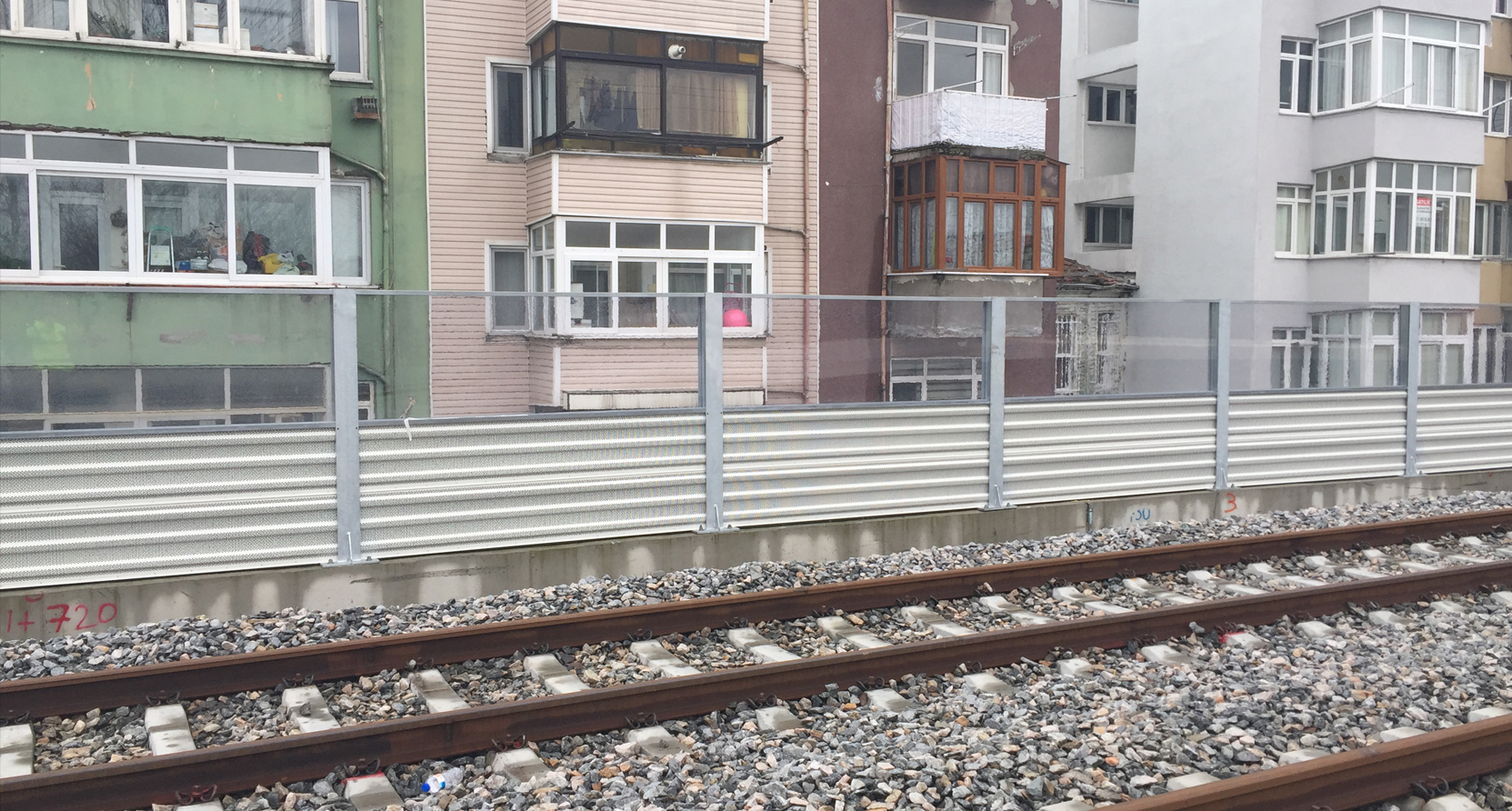 Marmaray Pendik-Halkalı High Speed ​​Train and Suburban Line Noise Barrier